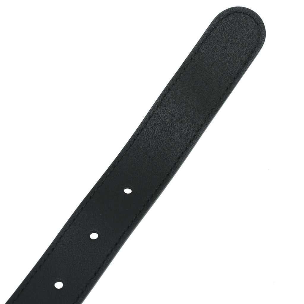 Gucci Black Torchon Double G Buckle Belt 34