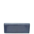 Gucci Blue Violet Microguccissima Broadway Clutch