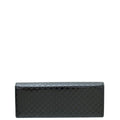 Gucci Black GG Microguccissima Broadway Clutch