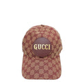 Gucci Burgundy GG Zeno Baseball Small Hat