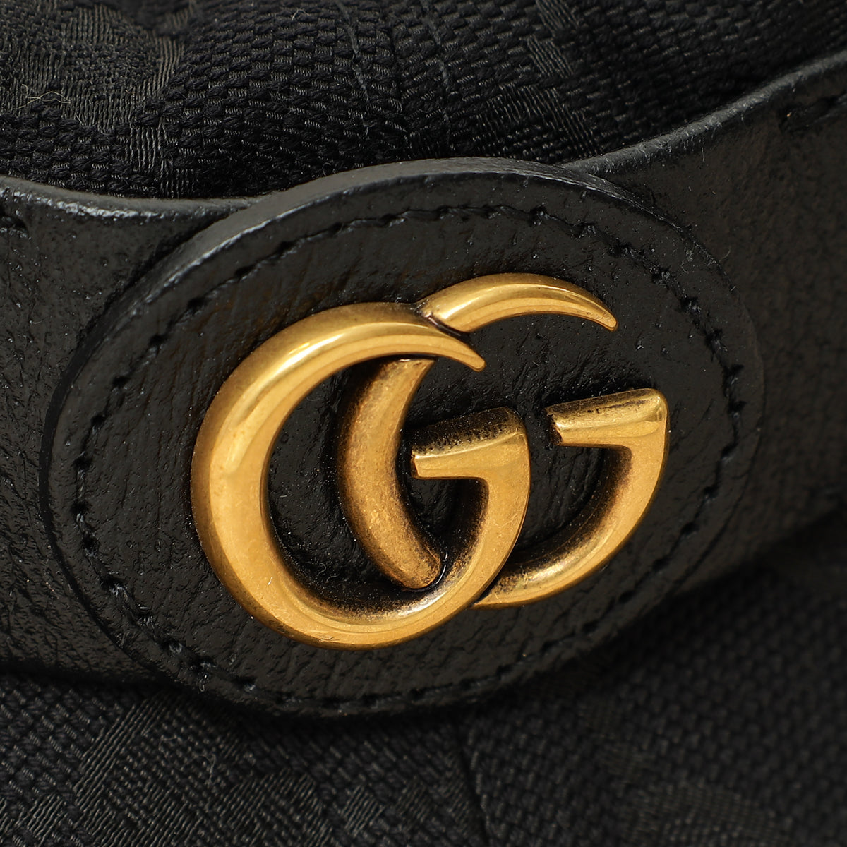 Gucci Black GG Bucket Hat