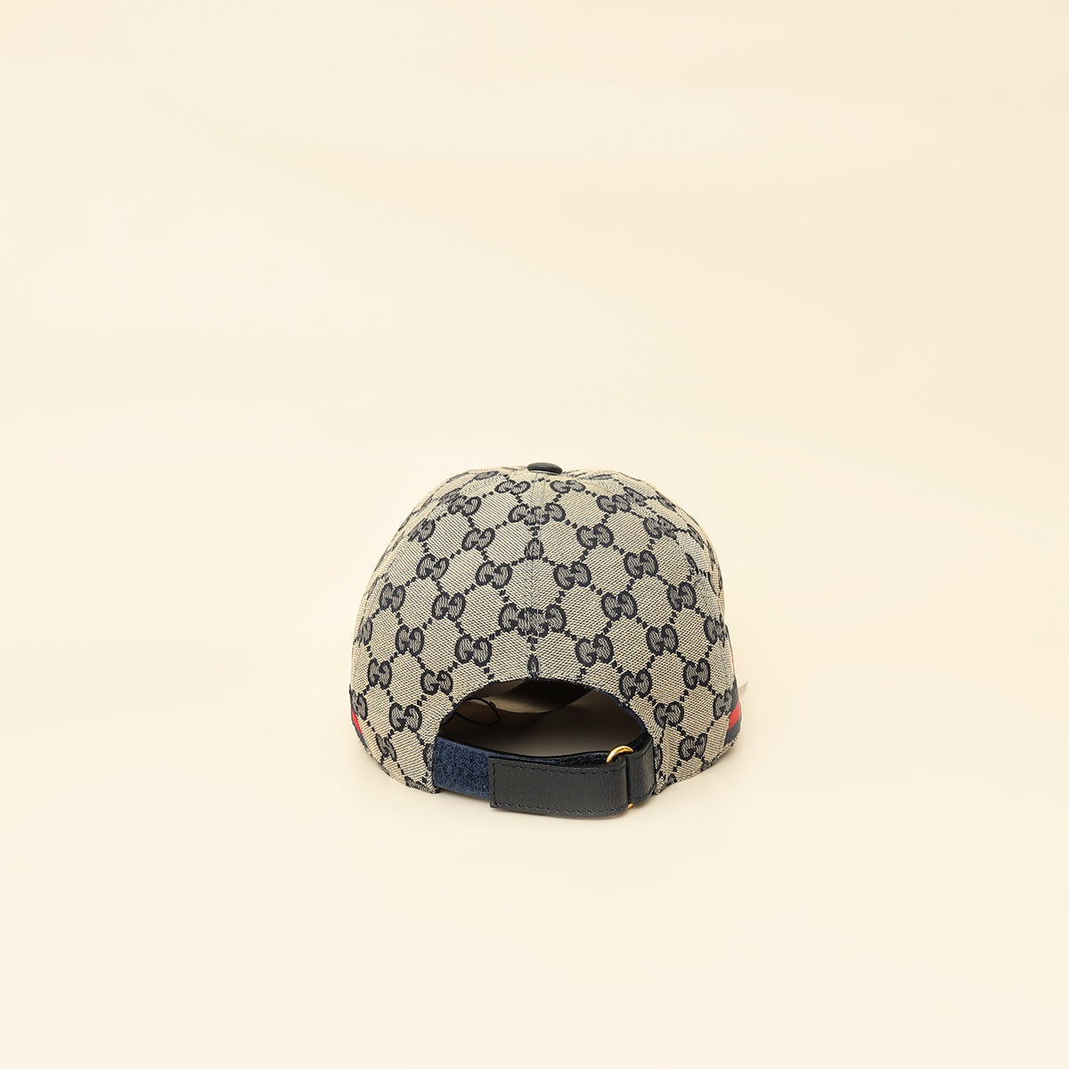 Gucci Bicolor GG Web Baseball Large Hat