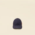 Gucci Navy Blue Interlocking G Medium Baseball Hat
