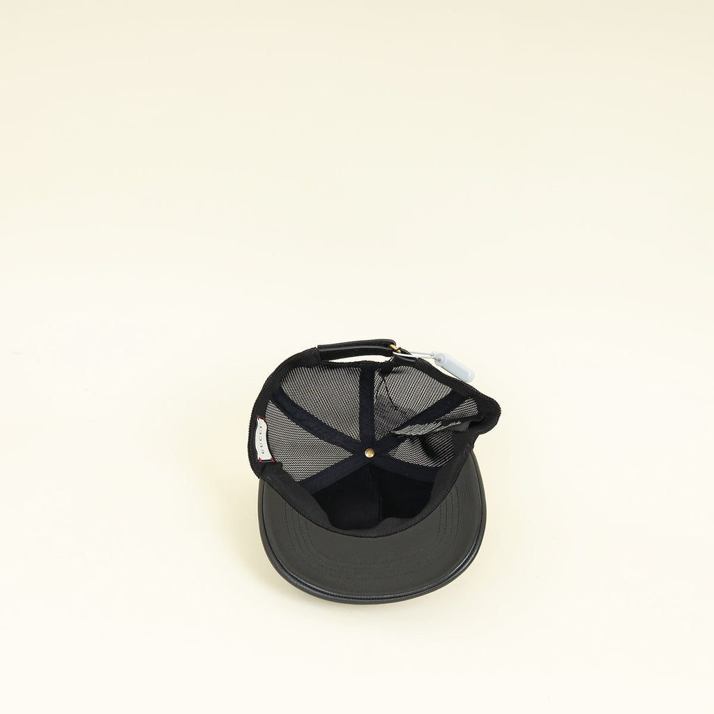 Gucci Black Logo Baseball Hat