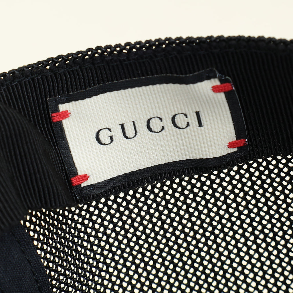 Gucci Black Logo Baseball Hat