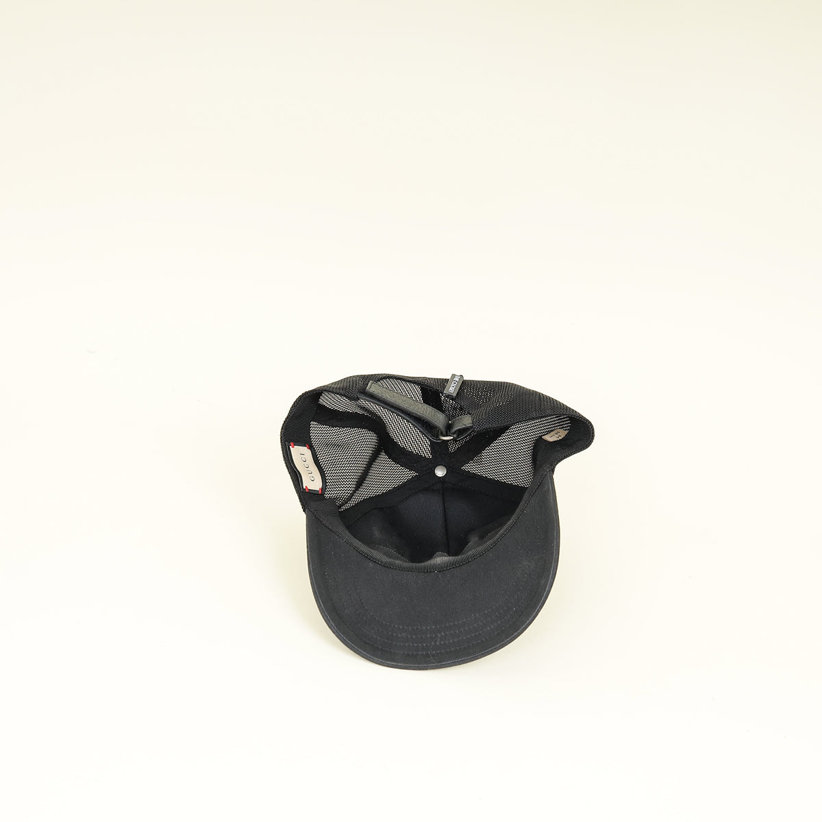 Gucci Black Logo Baseball Hat