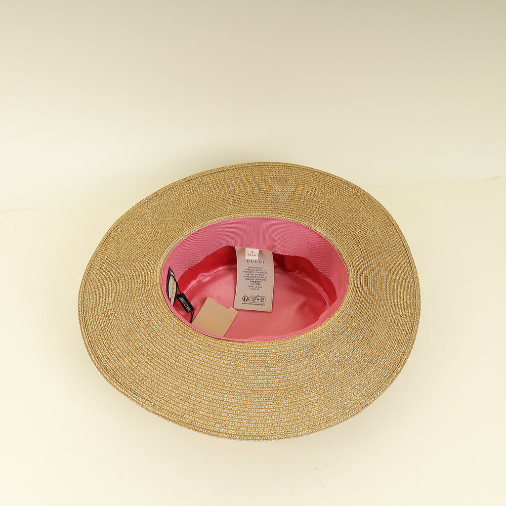 Gucci Bicolor Lame Papier Small Hat