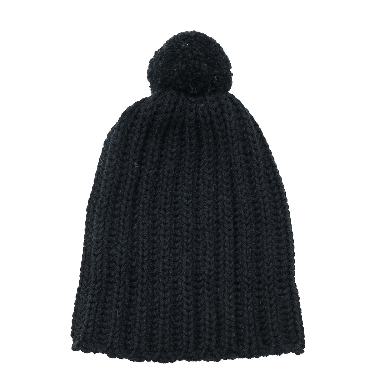 Gucci Black Pom Pom Beanie Small Hat