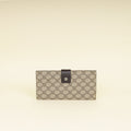 Gucci Ebony GG Supreme Travel Wallet