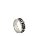 Gucci Sterling Silver Double G Men's Ring 23