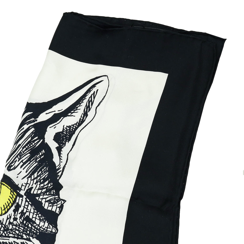 Gucci Multicolor Silk Mystic Cat Square Scarf