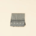Gucci Gray GG Diamante Survive Shawl Scarf