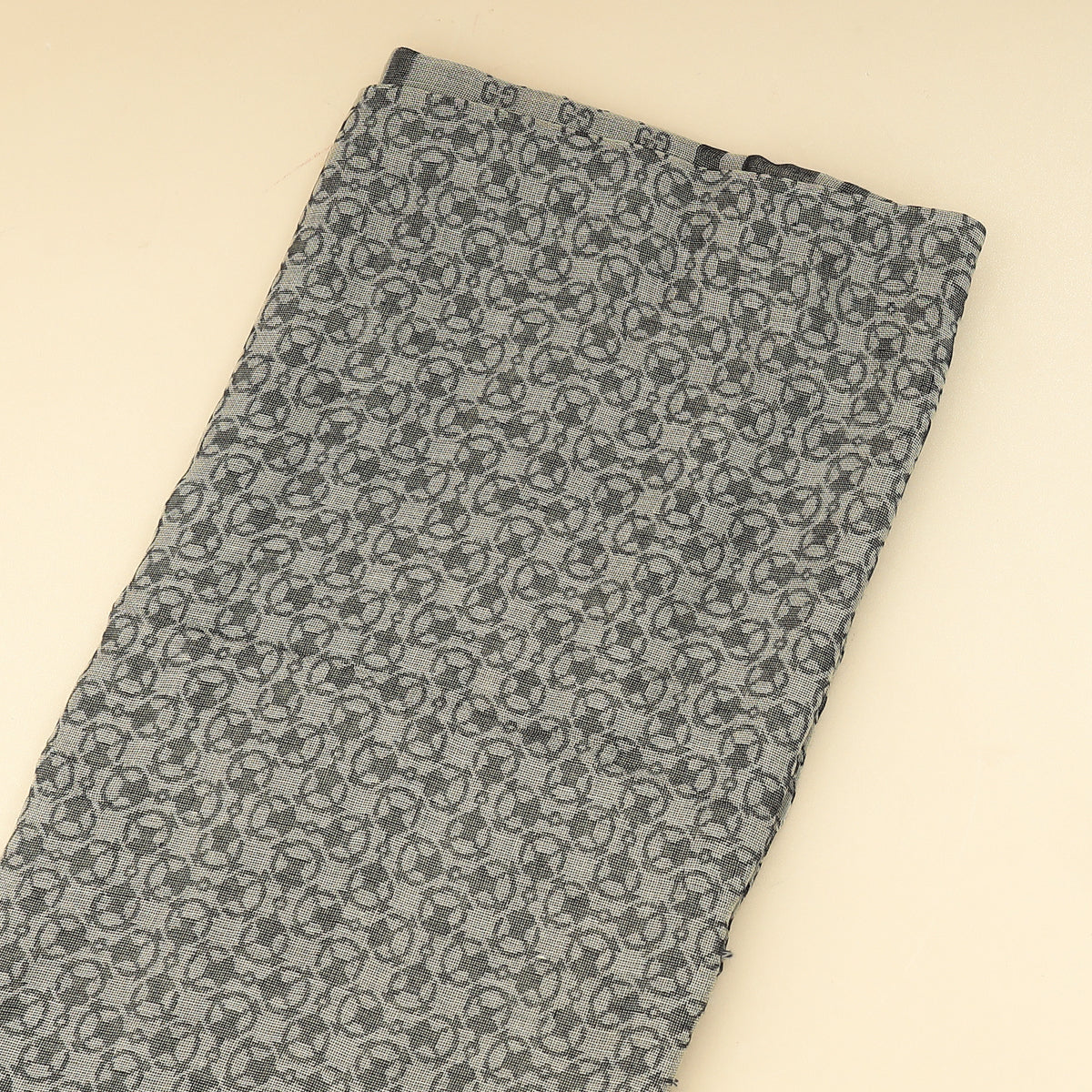 Gucci Gray GG Diamante Survive Shawl Scarf
