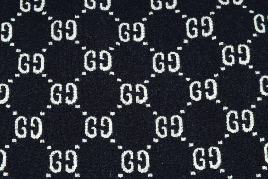 Gucci Multiple Colors Reversible Check Poncho Wool Cape