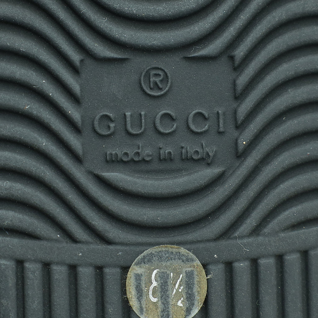 Gucci Black Ace Bee Embroidered Sneaker 8.5