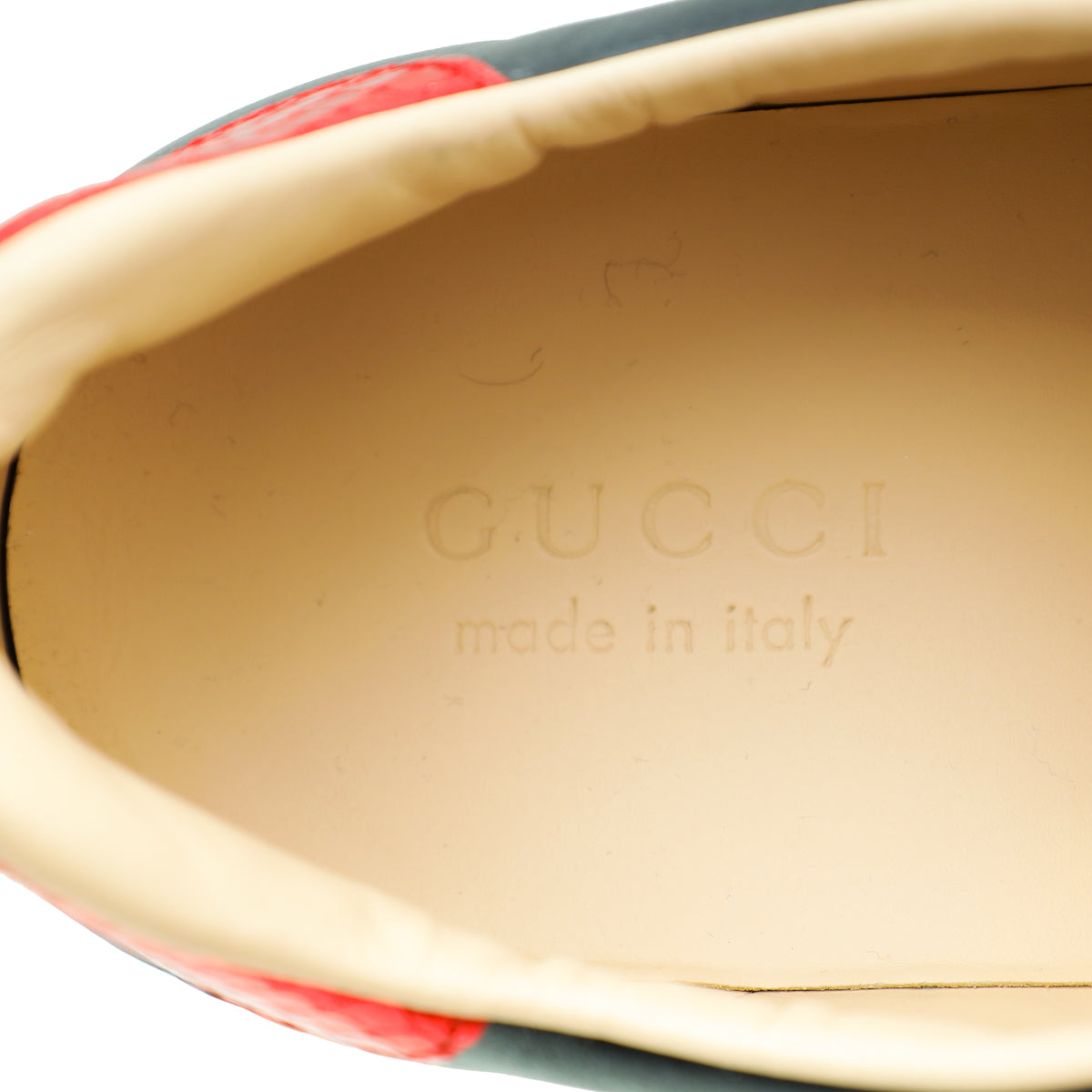Gucci Black Ace Bee Embroidered Sneaker 8.5