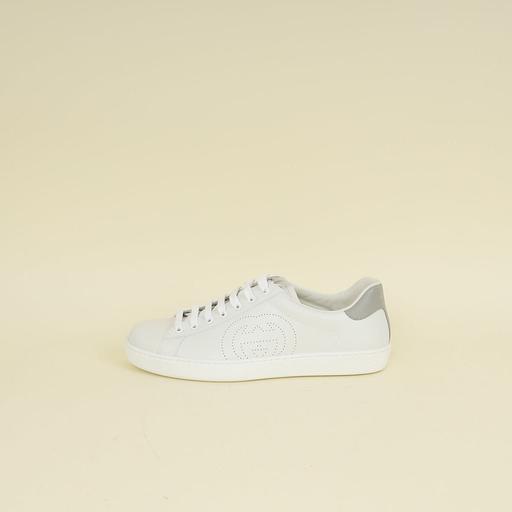 Gucci Bicolor Perforated Interlocking G Sneaker 9