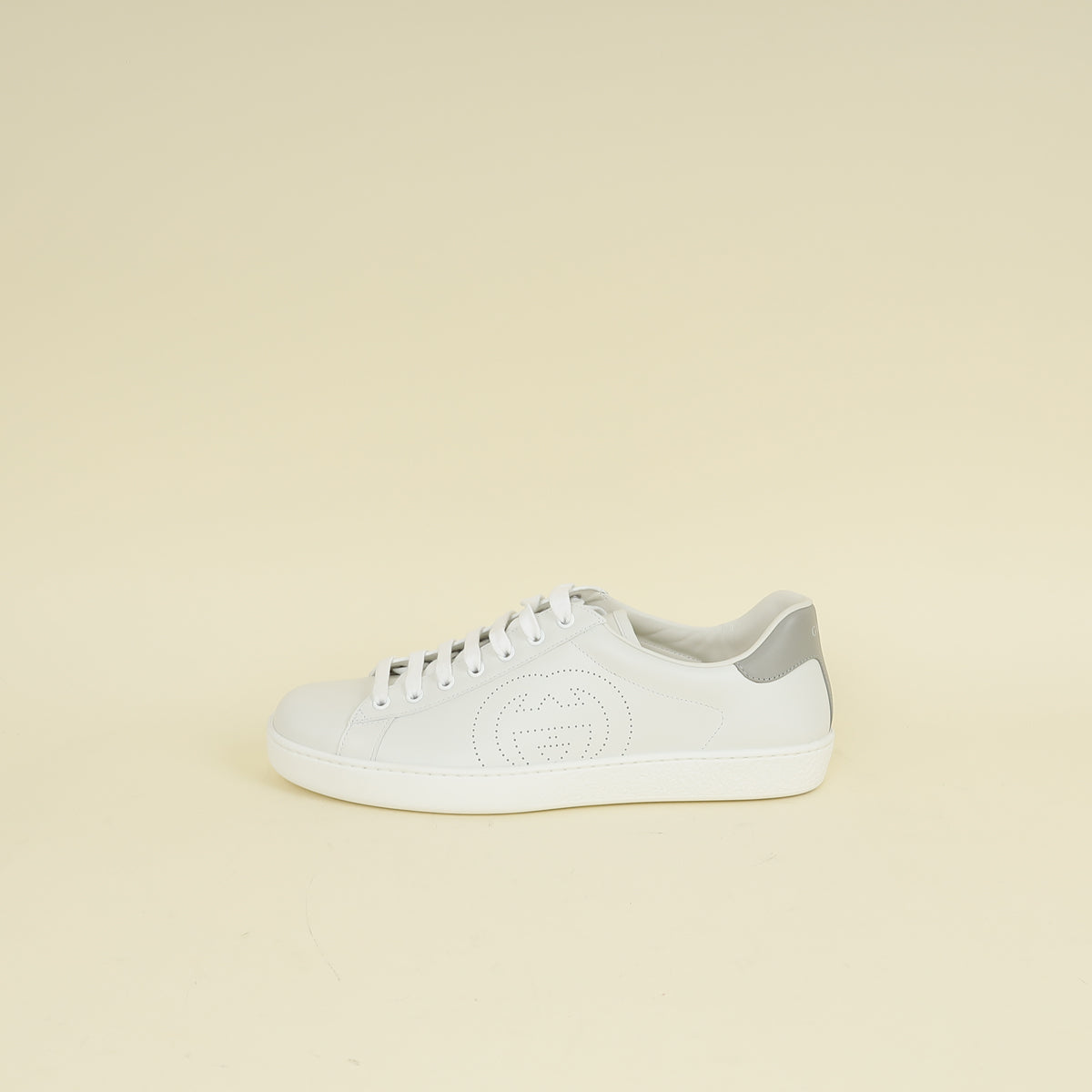 Gucci Bicolor Perforated Interlocking G Sneaker 9