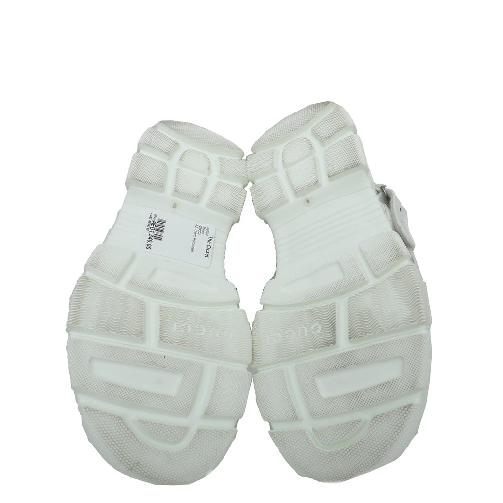 Gucci White Aguru Mesh Men's Sandal 8