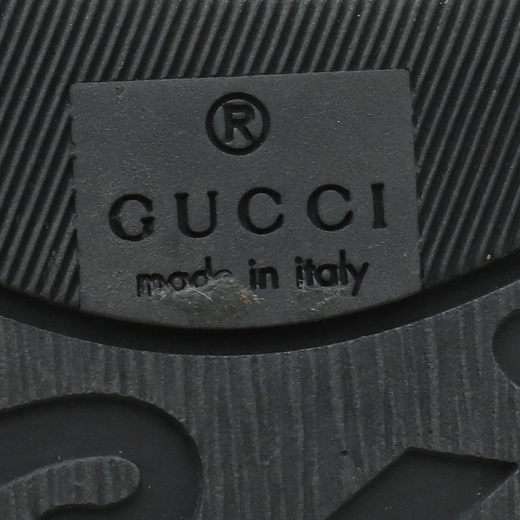 Gucci Black GG Low Top Sneakers 10