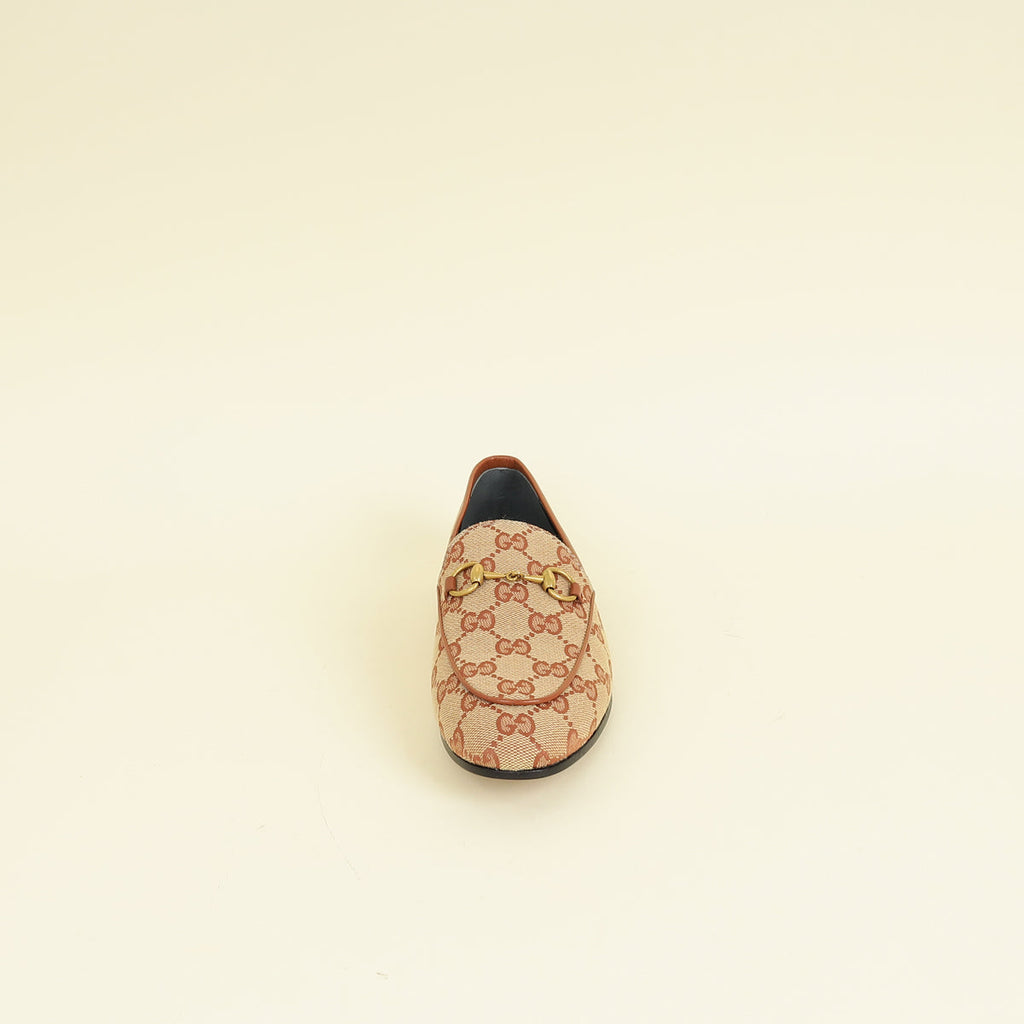 Gucci Bicolor GG Jordaan Loafer 36