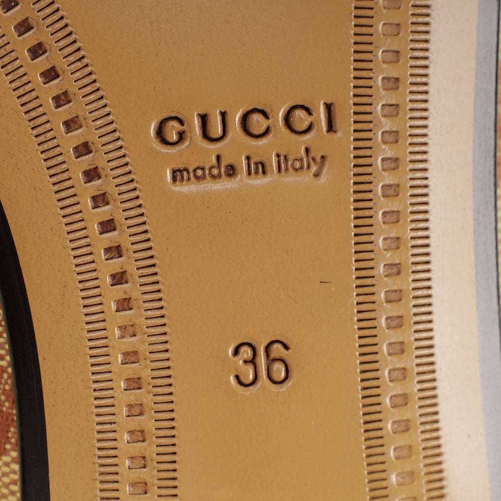 Gucci Bicolor GG Jordaan Loafer 36