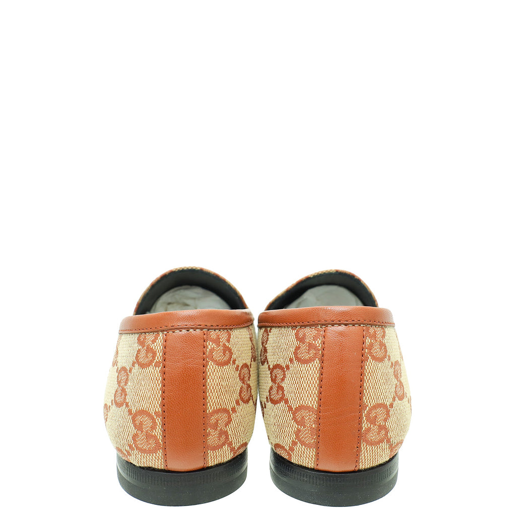 Gucci Bicolor GG Jordaan Loafer 36