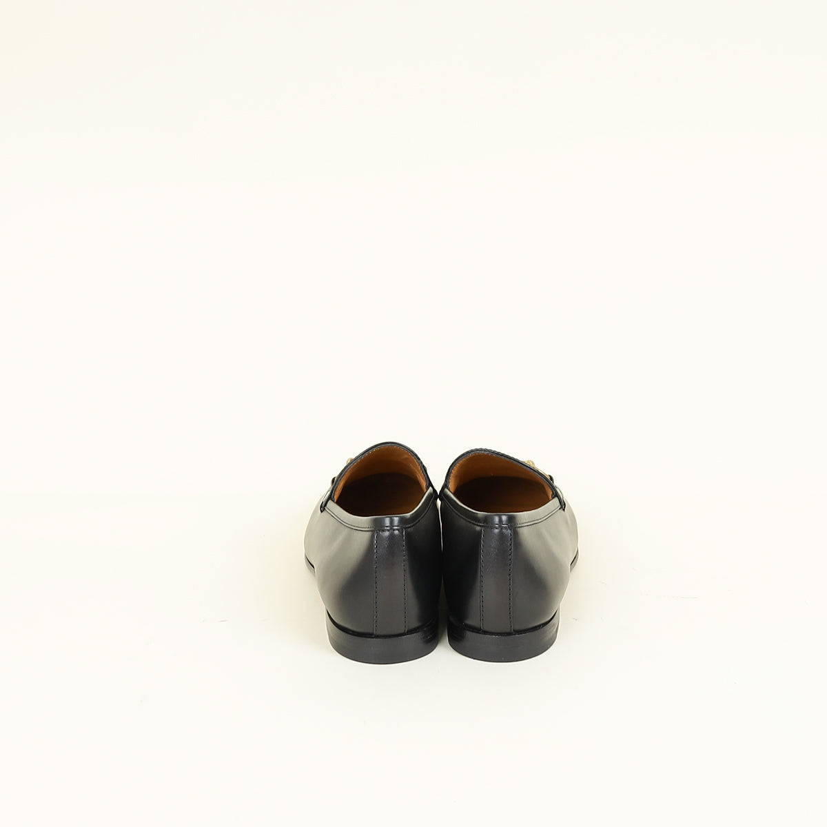 Gucci Black Jordaan Loafer 37.5