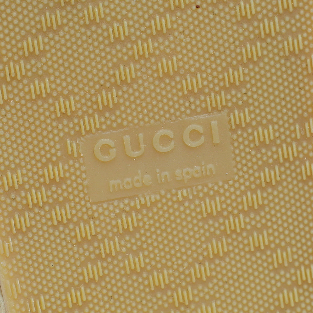 Gucci Black GG Flat Espadrille 37.5