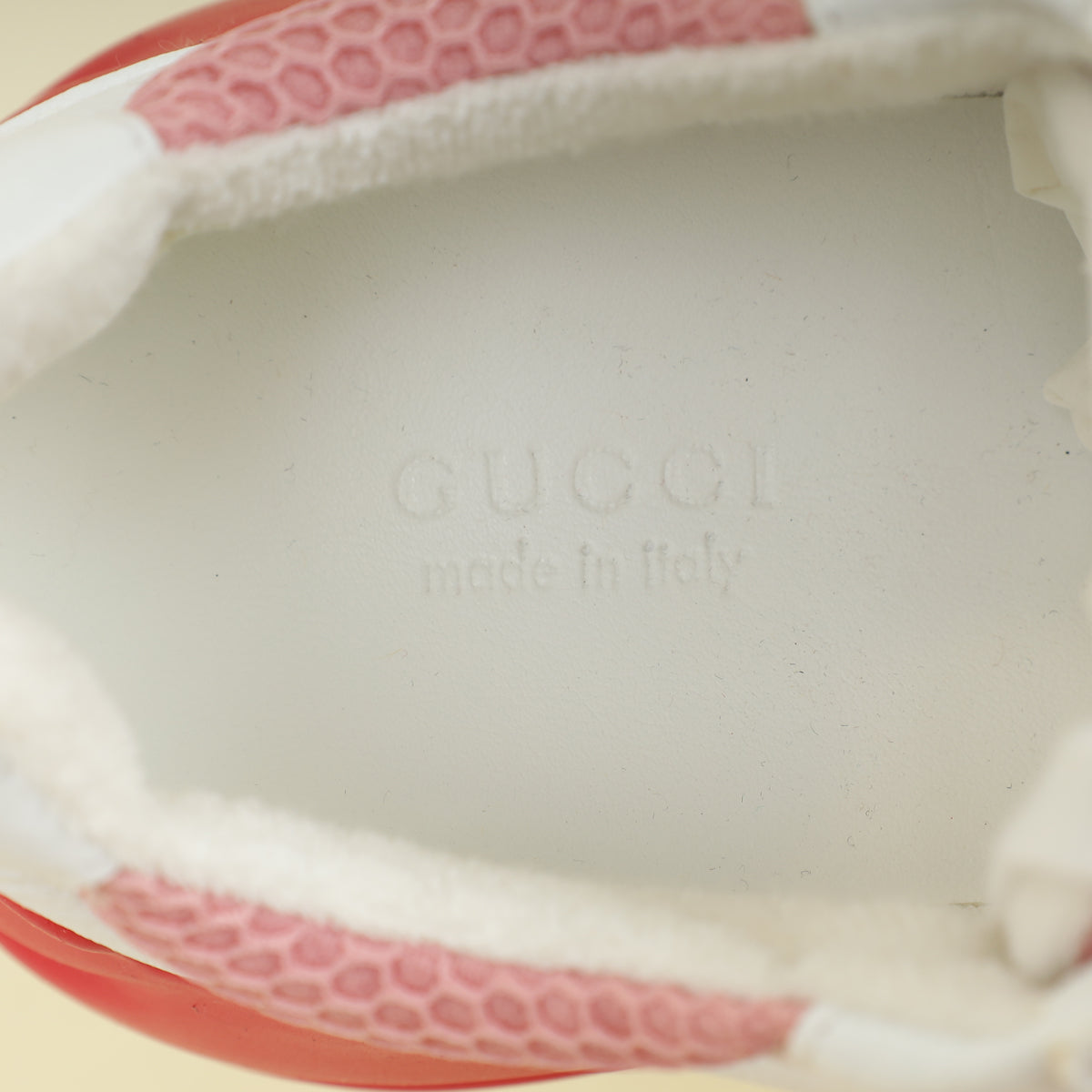 Gucci Multicolor Mesh Web Rhyton Sneakers 37
