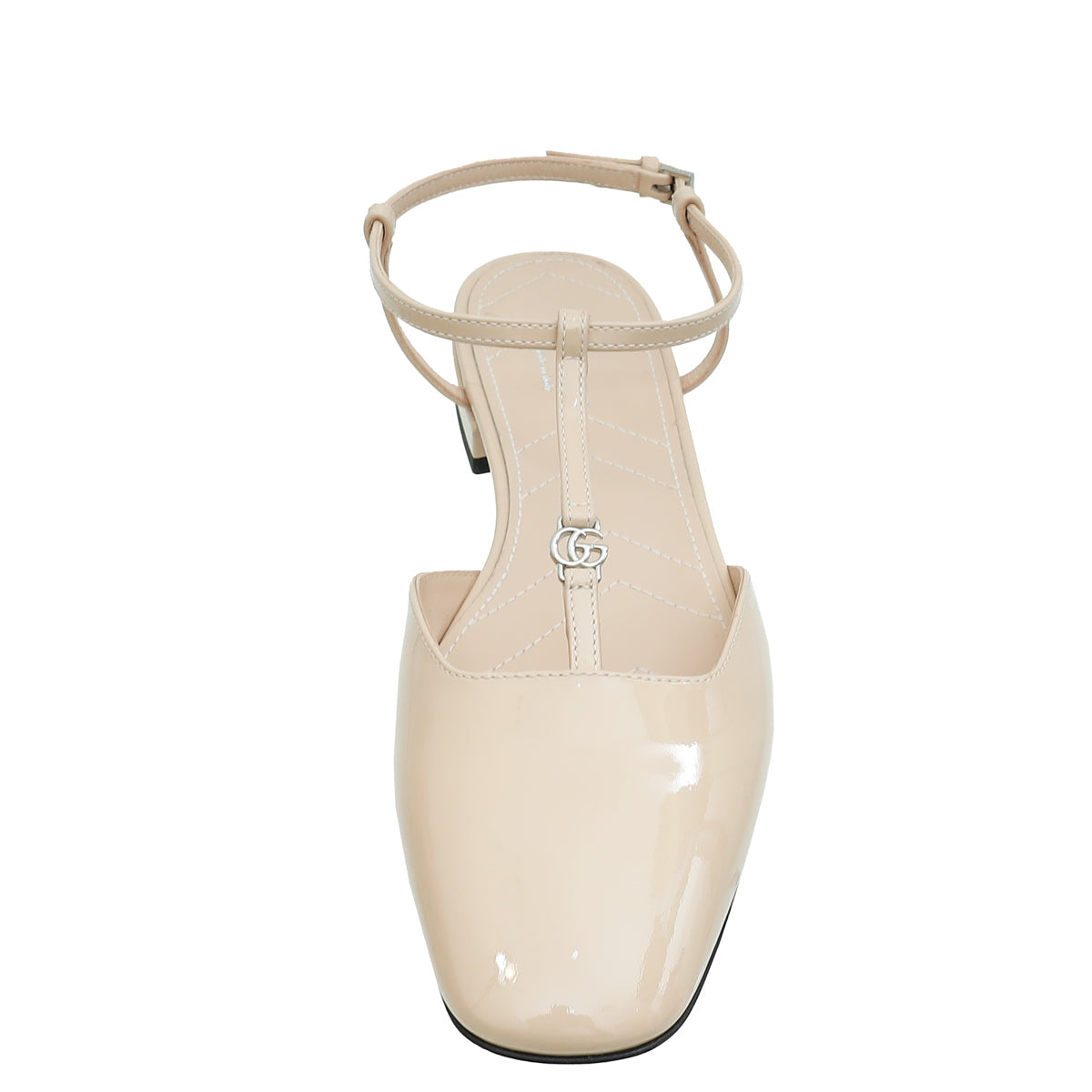 Gucci Beige Double G Ballet Flats 37