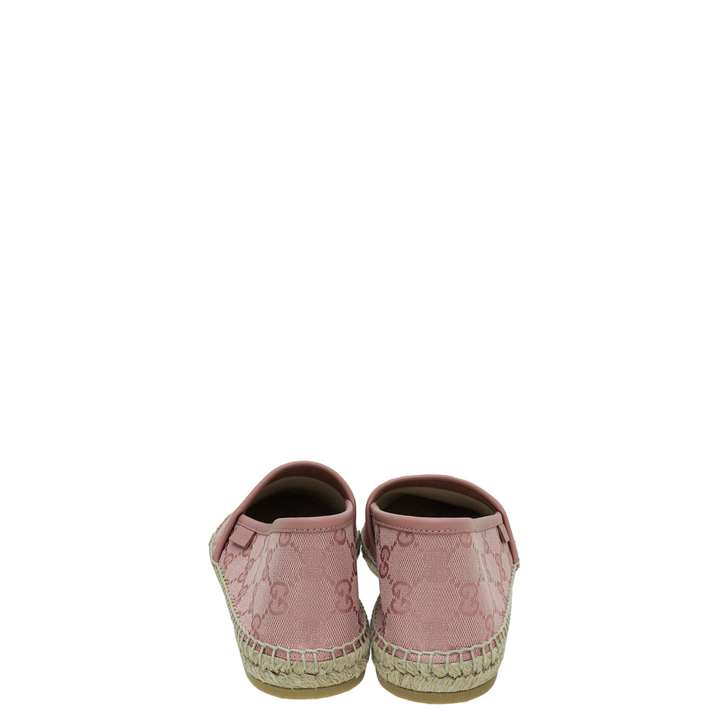 Gucci Pink GG Espadrille 38