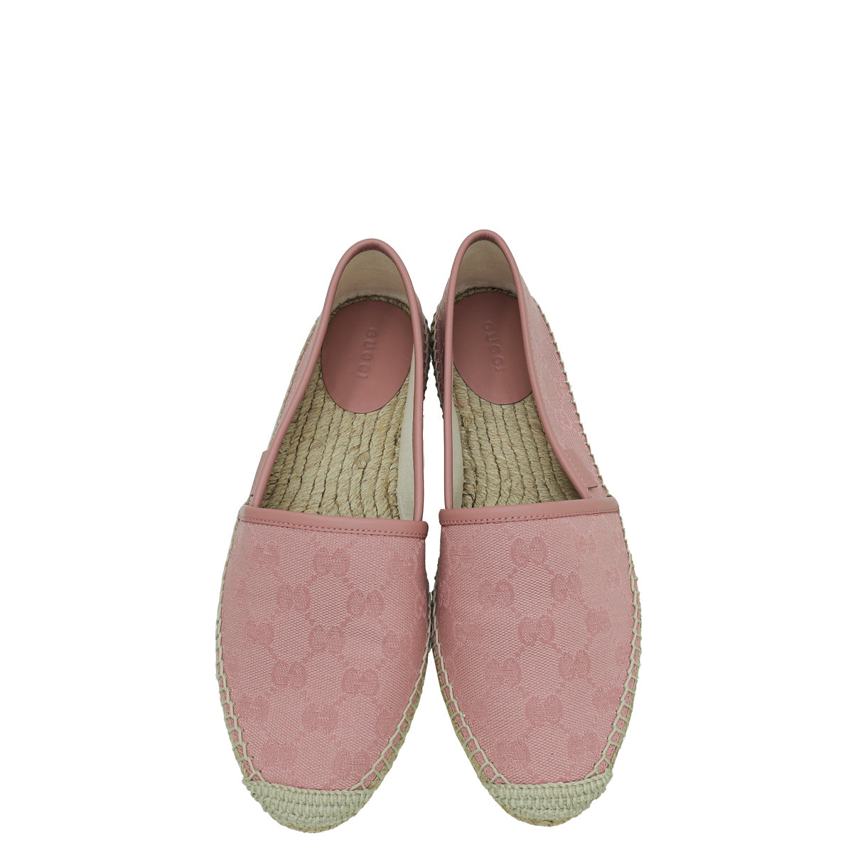 Gucci Pink GG Espadrille 38