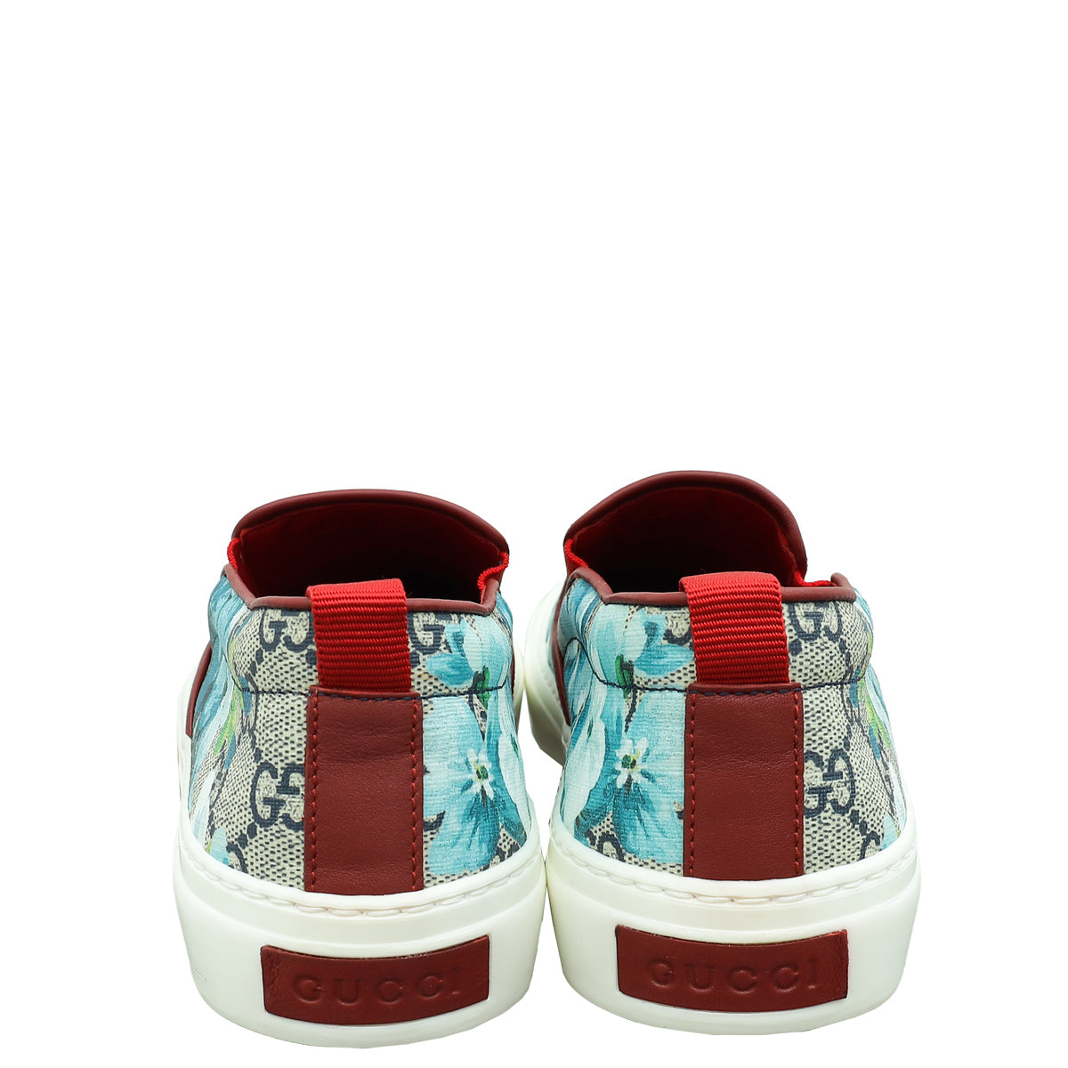 Gucci Multicolor GG Supreme Blooms Slip-On 39.5