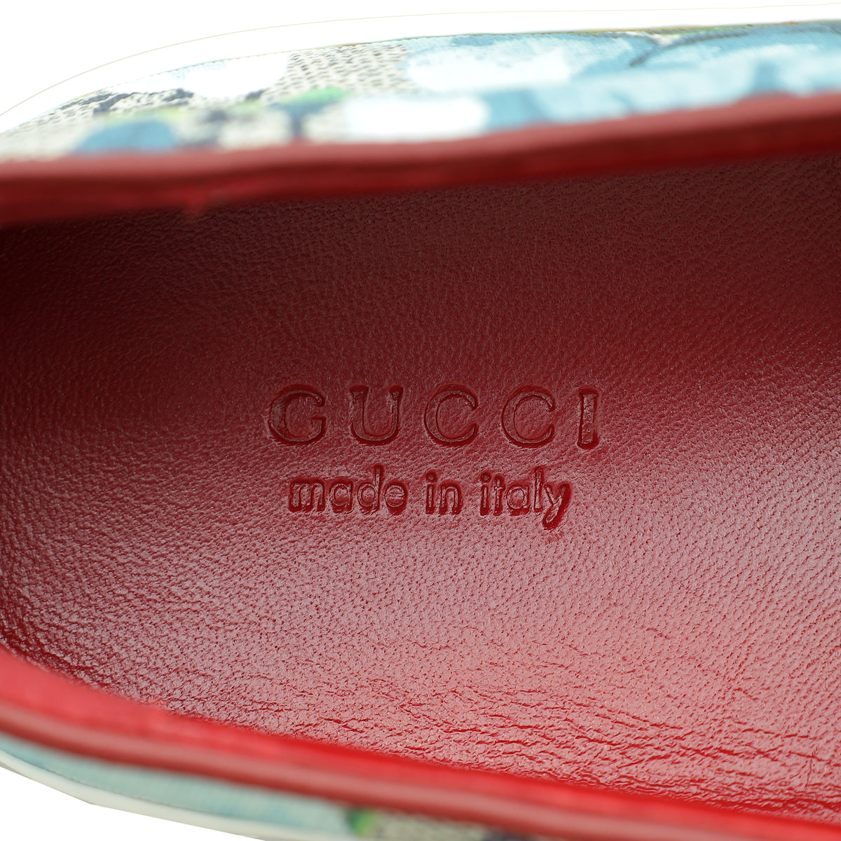 Gucci Multicolor GG Supreme Blooms Slip-On 39.5