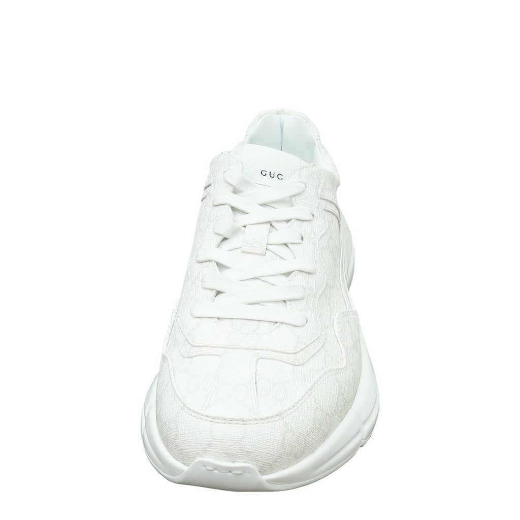 Gucci White GG Supreme Rhyton Sneaker 7