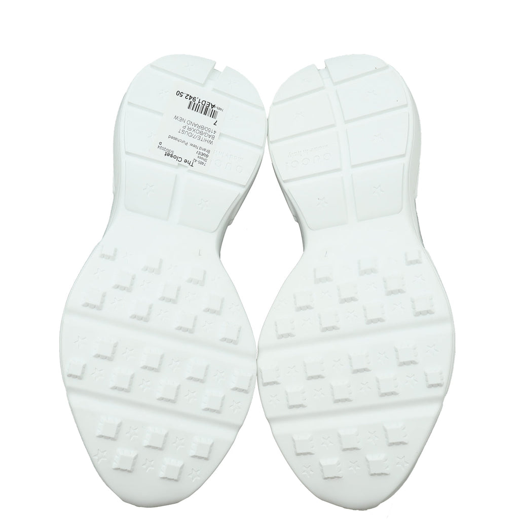 Gucci White GG Supreme Rhyton Sneaker 7