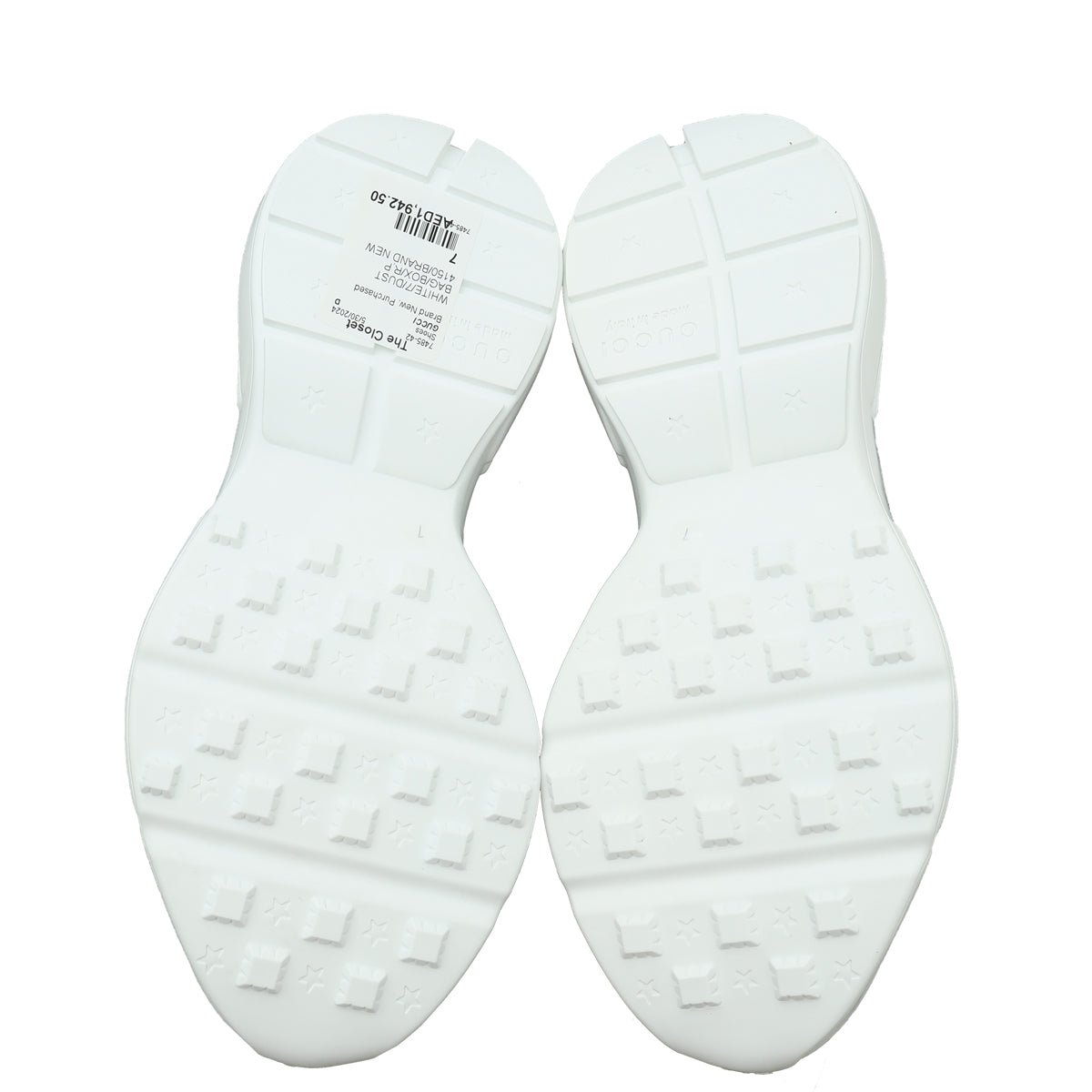 Gucci White GG Supreme Rhyton Sneaker 7