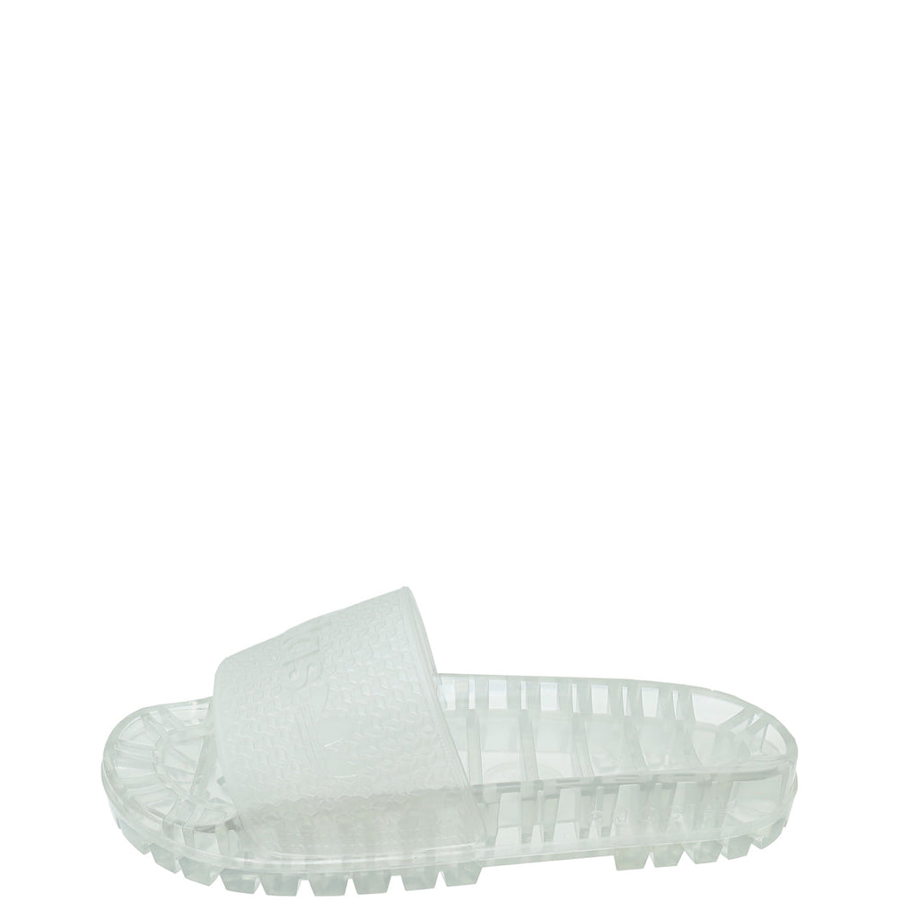 Gucci Clear x Adidas Adilette Rubber Slides 8