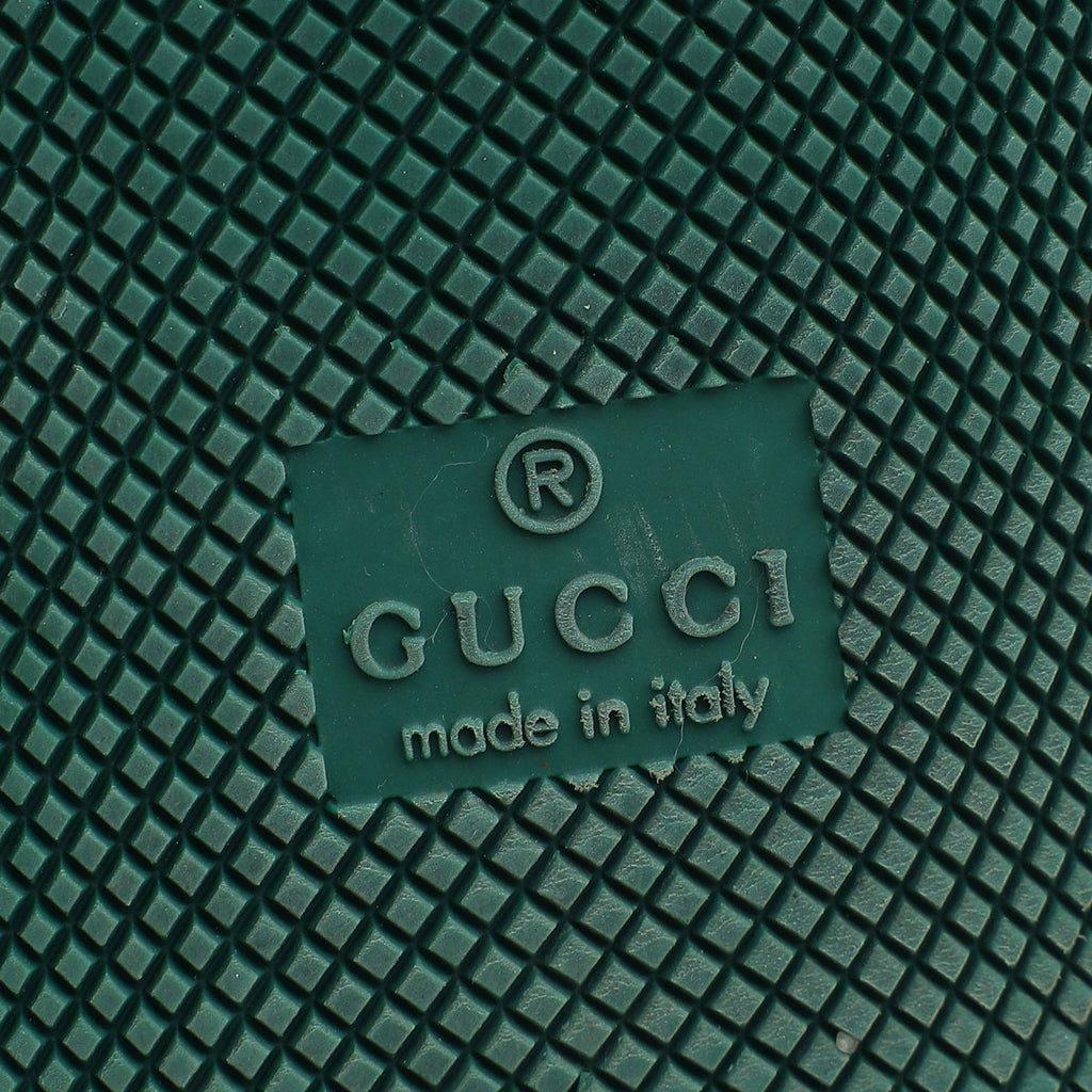 Gucci Dusty White Cherries Screener Sneakers 34