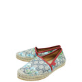 Gucci Bicolor GG Blooms Print Flat Espadrille 35