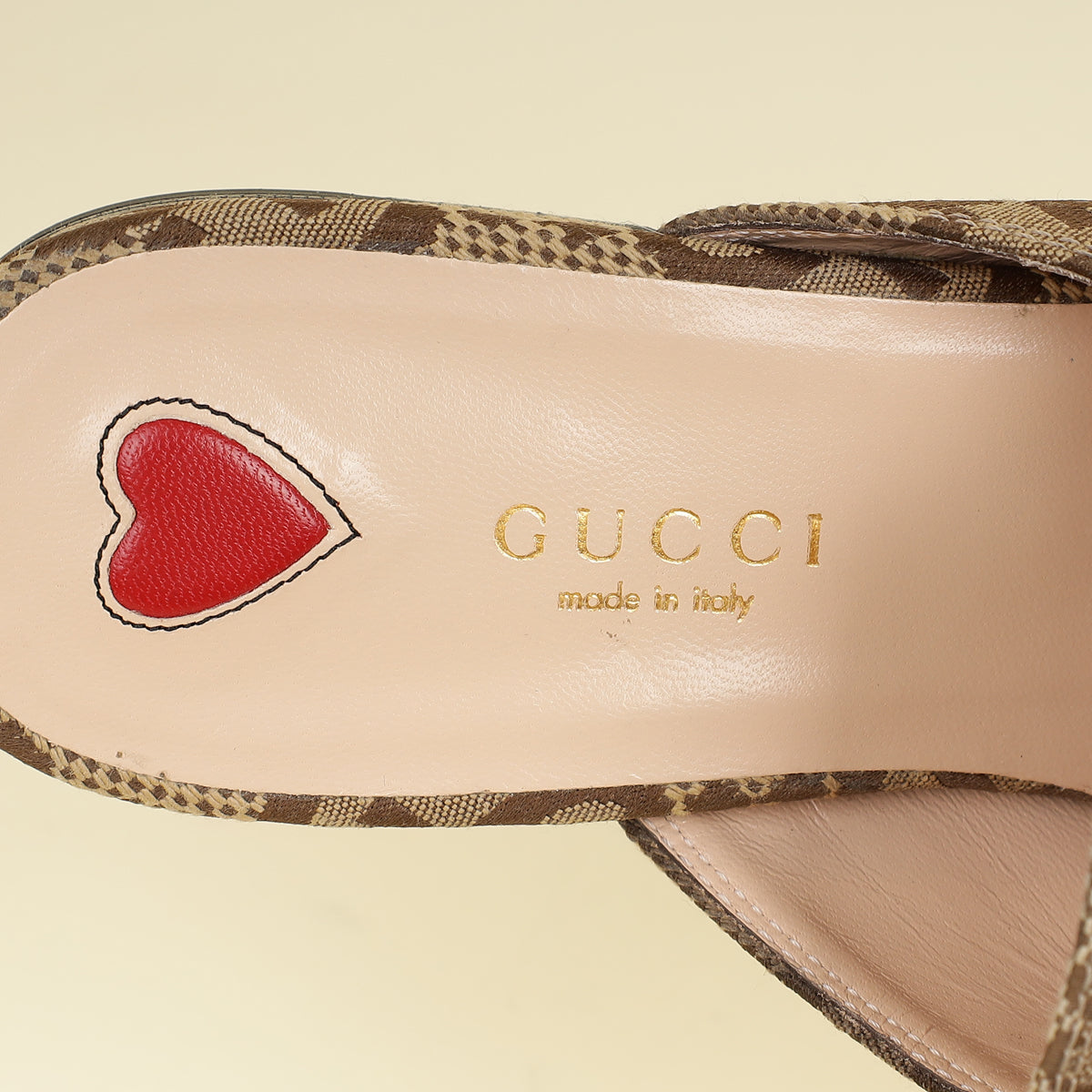 Gucci Ebony GG Princetown Mules 36.5