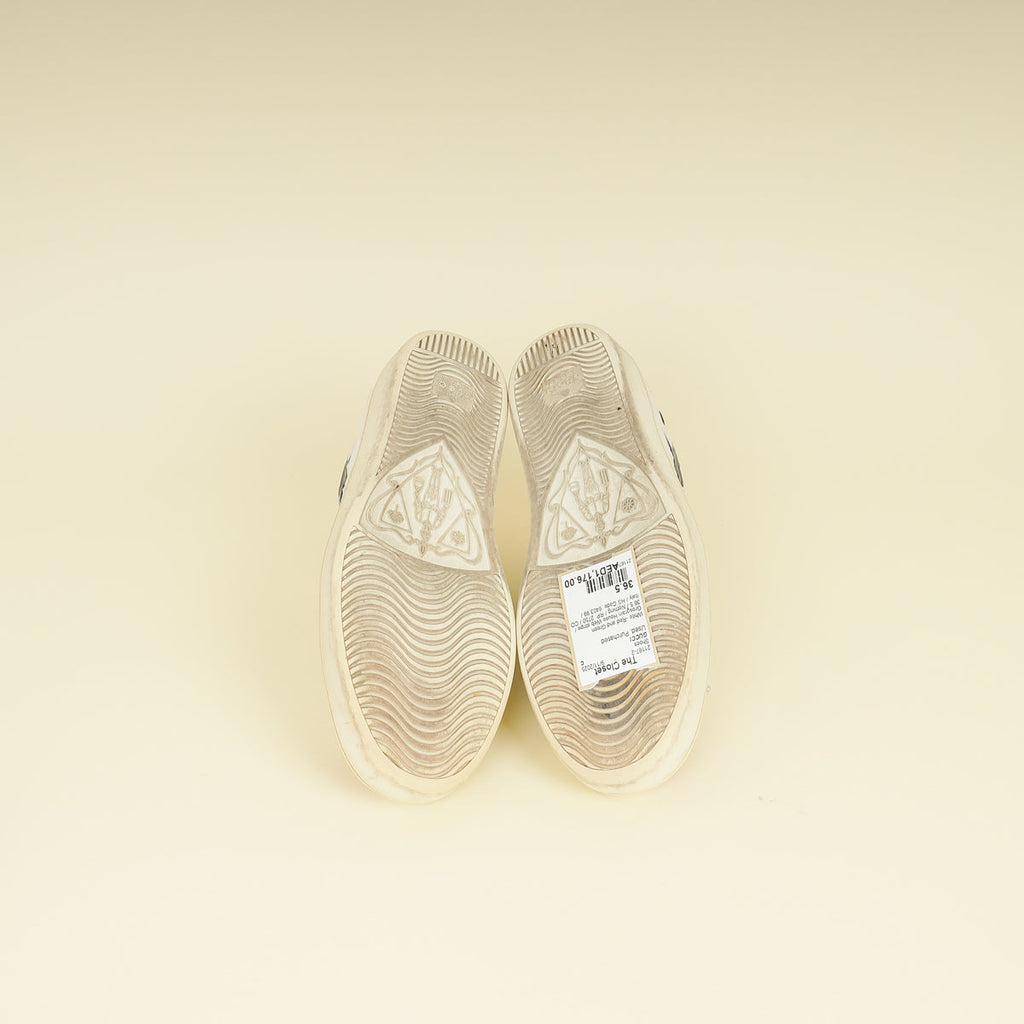 Gucci Tricolor Ace Star-Embroidered Sneakers 36.5