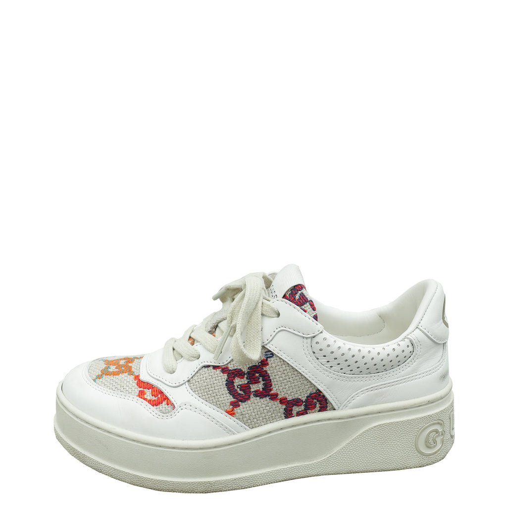 Gucci Multicolor GG Trainer Sneaker 36.5