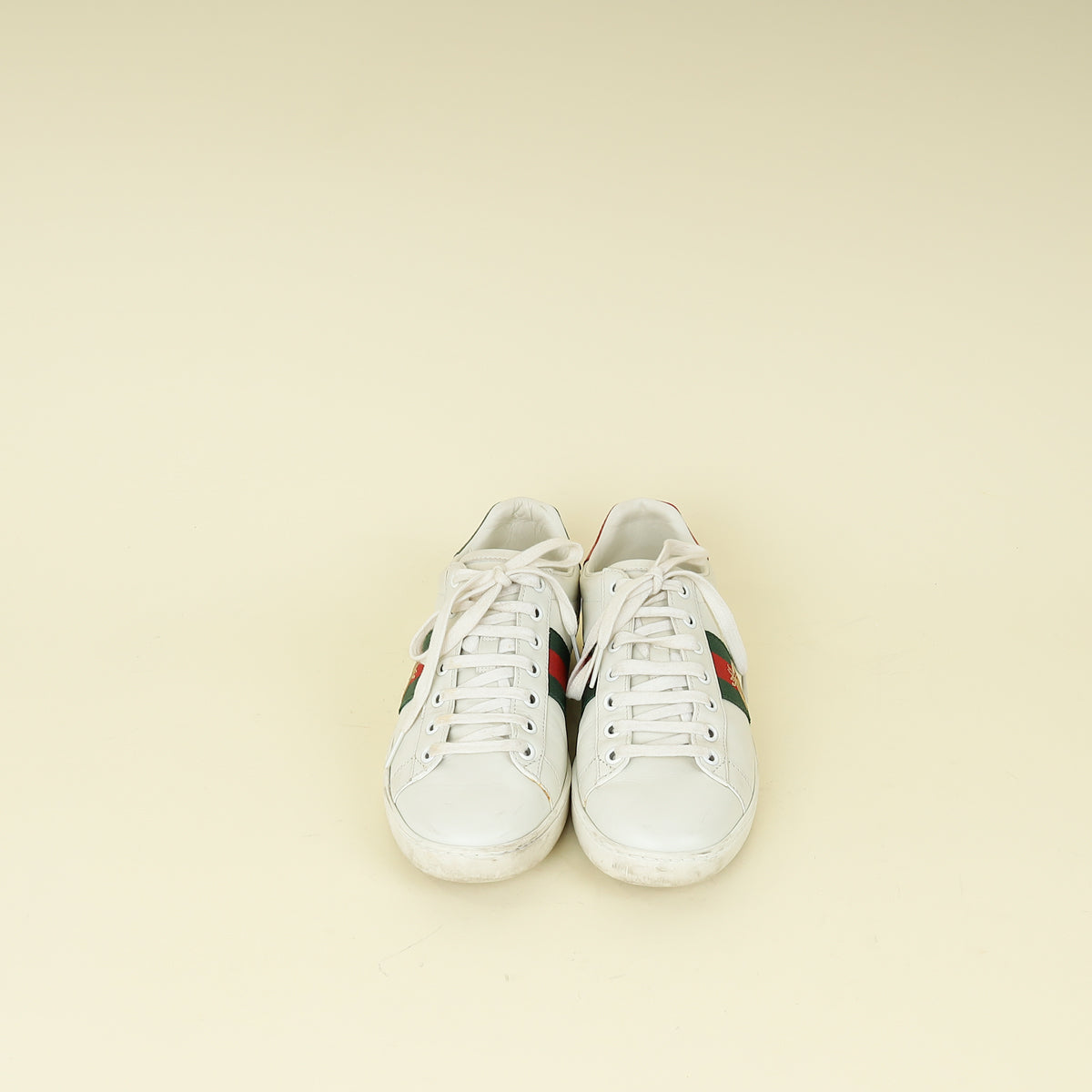 Gucci White Ace Bee Sneakers 36.5