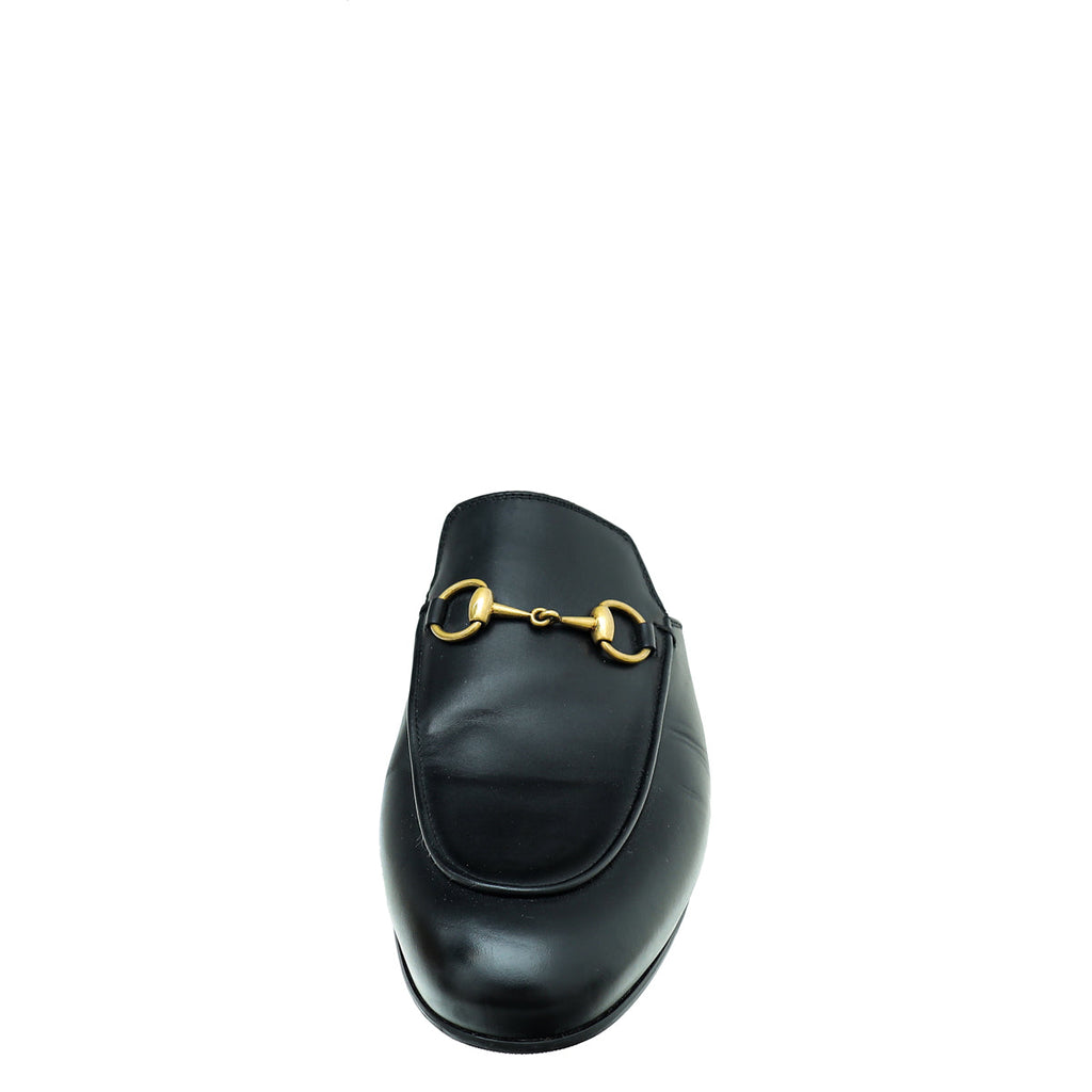 Gucci Black Princetown Mules 36.5