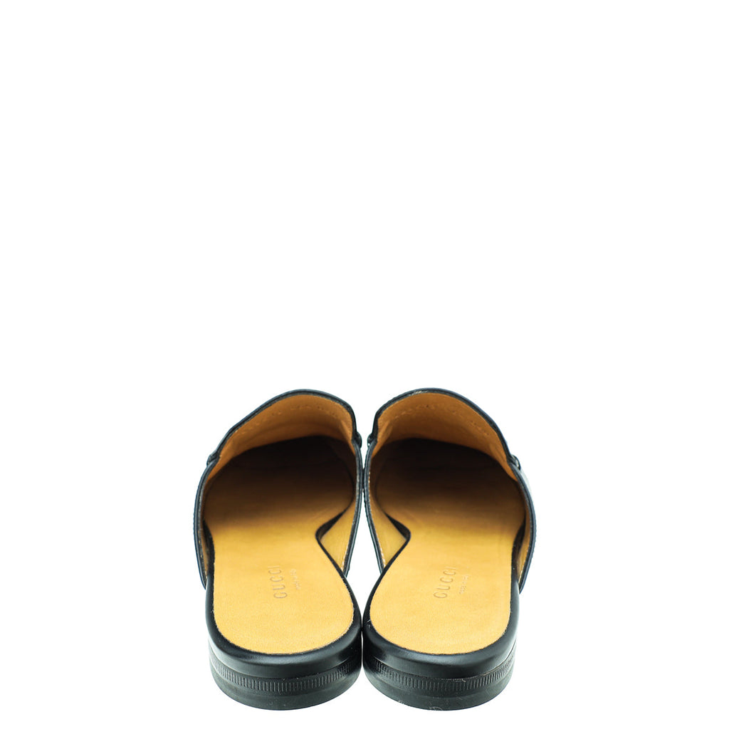 Gucci Black Princetown Mules 36.5
