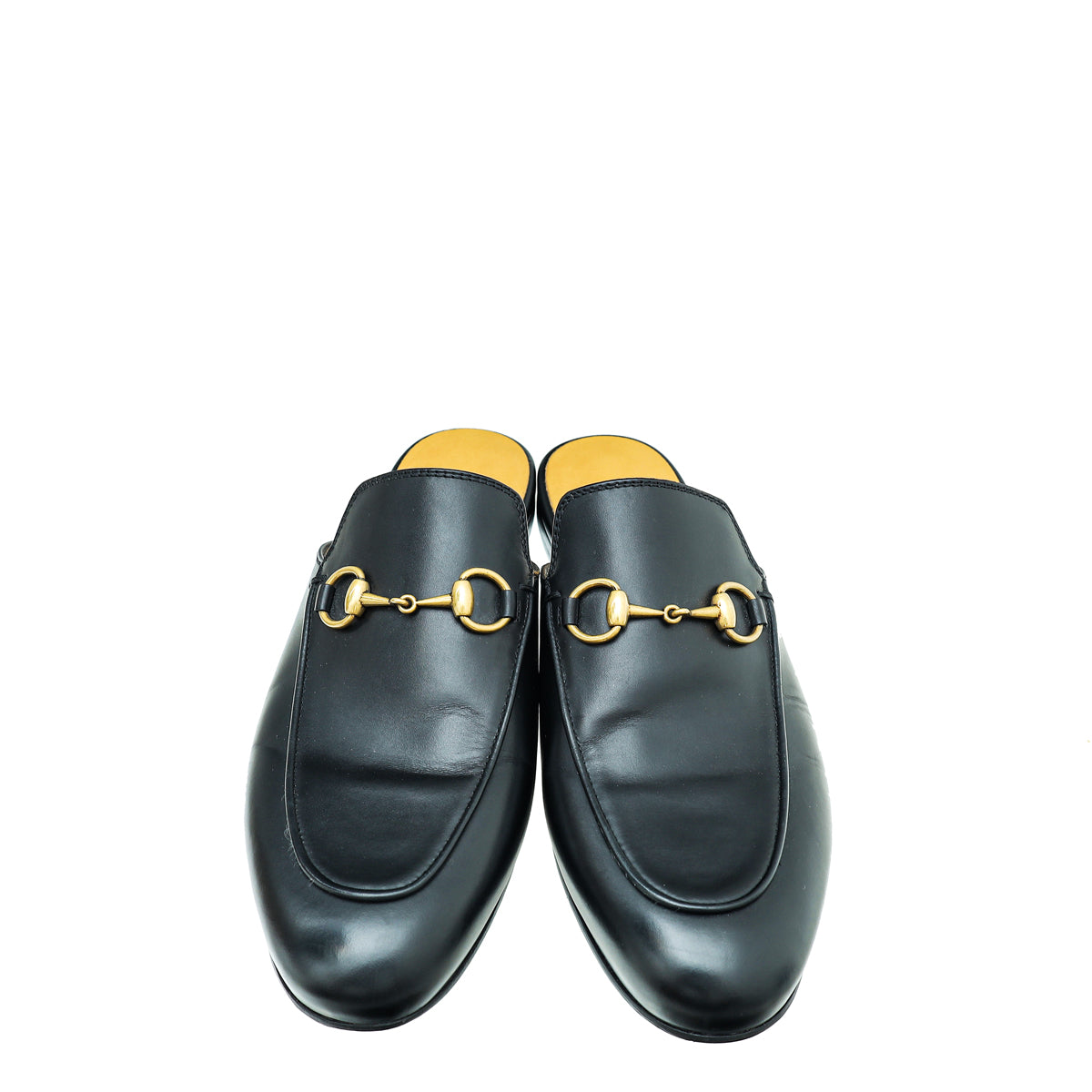 Gucci Black Princetown Mules 36.5