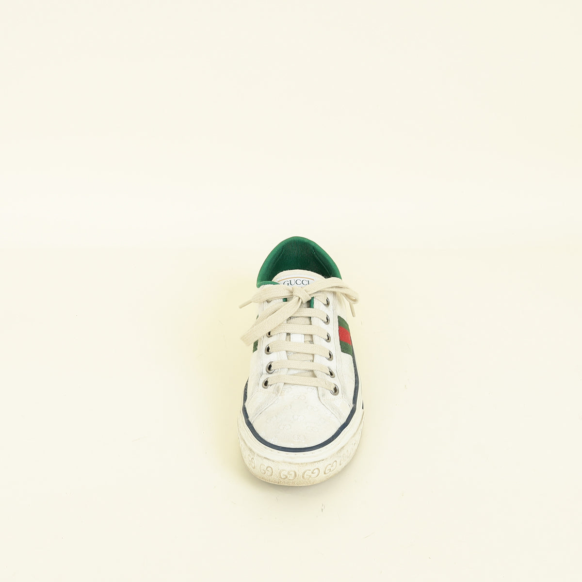 Gucci White Multicolor Tennis 1977 Sneakers