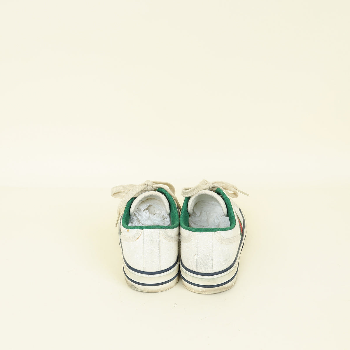 Gucci White Multicolor Tennis 1977 Sneakers